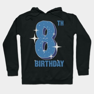 8th birthday for boys Hoodie